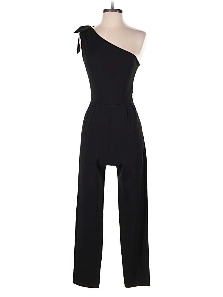 Pre-owned Aqua Jumpsuit In Black