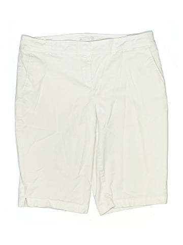 New York & Company Khaki Shorts (view 1)