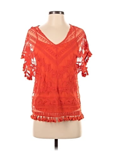 Laundry by Shelli Segal Short Sleeve Blouse (view 1)