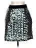 Milly 100% Polyester Silver Formal Skirt Size 0 - photo 1