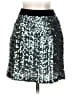 Milly 100% Polyester Silver Formal Skirt Size 0 - photo 2