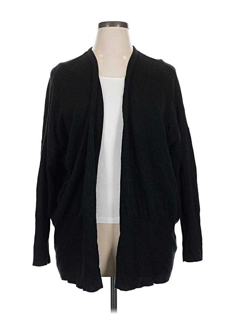 A.N.A. A NEW APPROACH Pre-owned Cardigan Sweater In Black