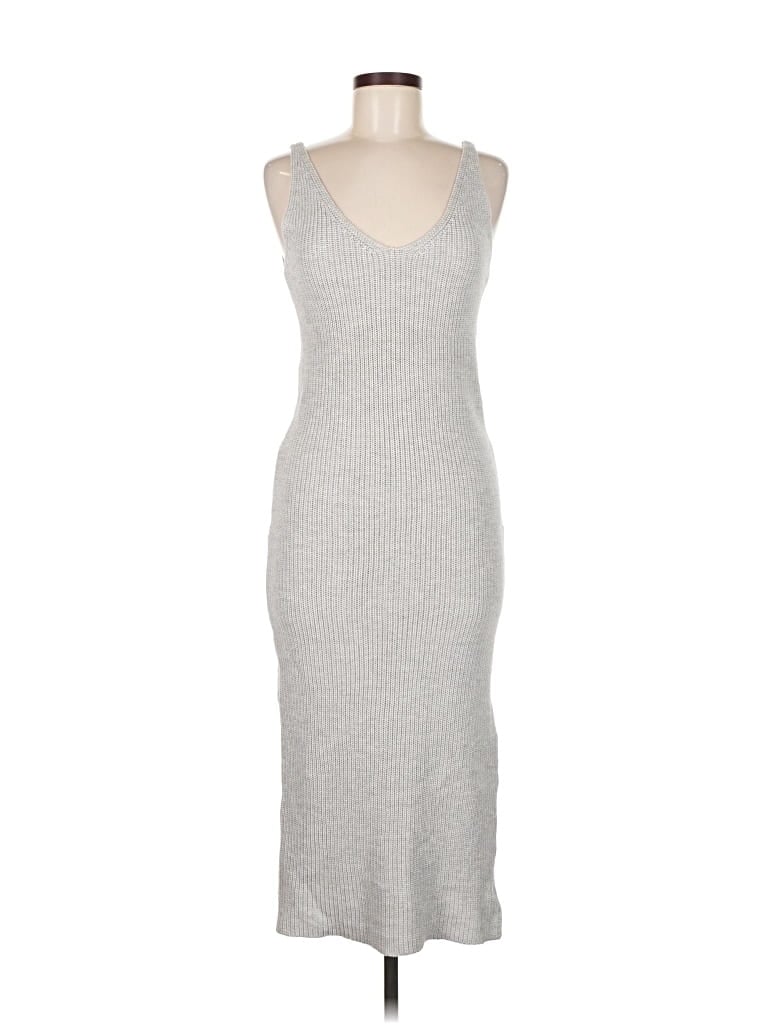 Pre-owned Le Lis Casual Dress In Gray