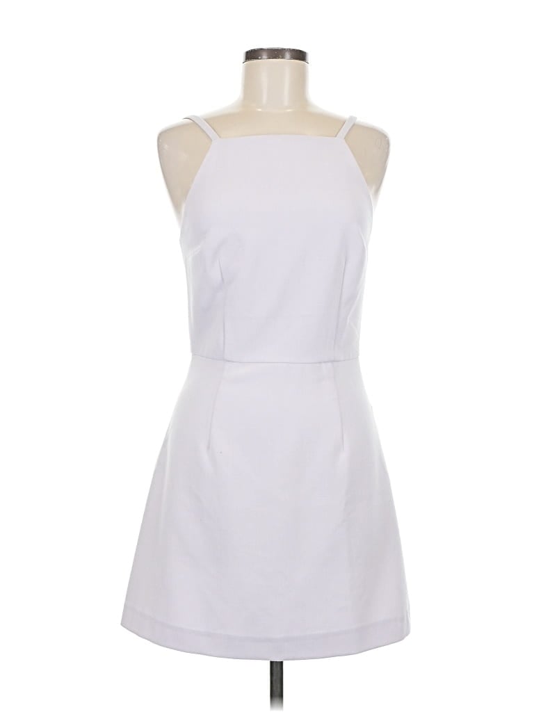 Pre-owned French Connection Cocktail Dress In White
