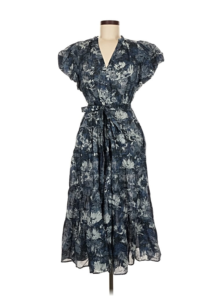 Pre-owned Elan Casual Dress In Blue