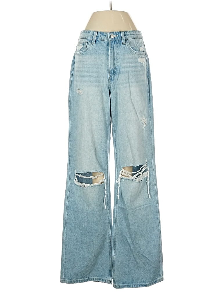 Pre-owned Vervet Jeans In Blue