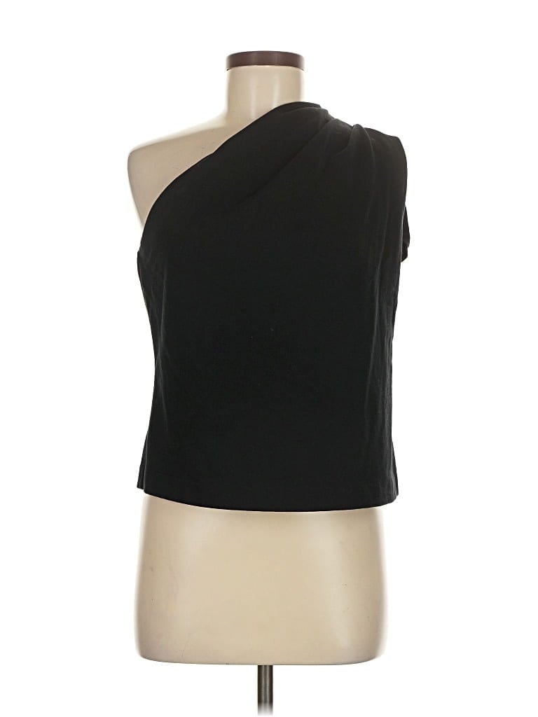 Pre-owned Banana Republic Sleeveless Blouse In Black