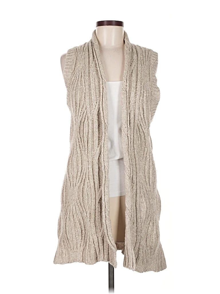 Pre-owned Cabi Cardigan Sweater In Brown