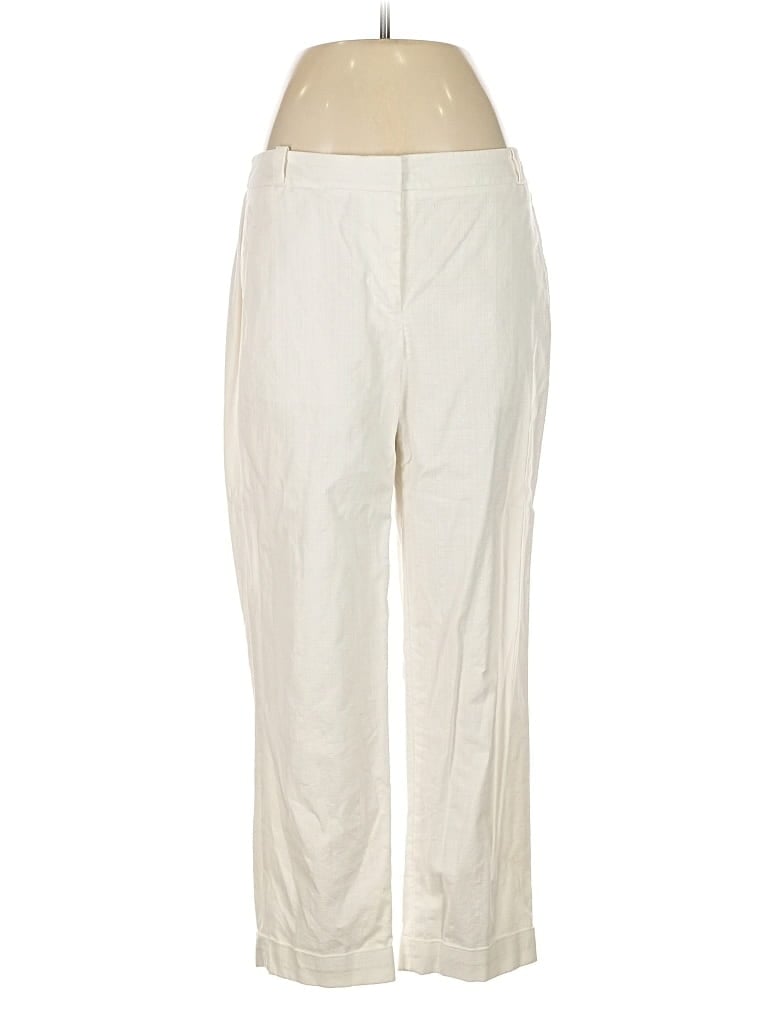 Pre-owned Ann Taylor Loft Casual Pants In White