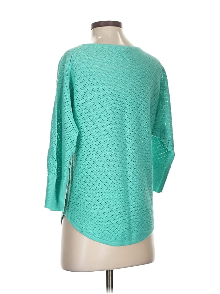 Pre-owned New York And Company Pullover Sweater In Blue