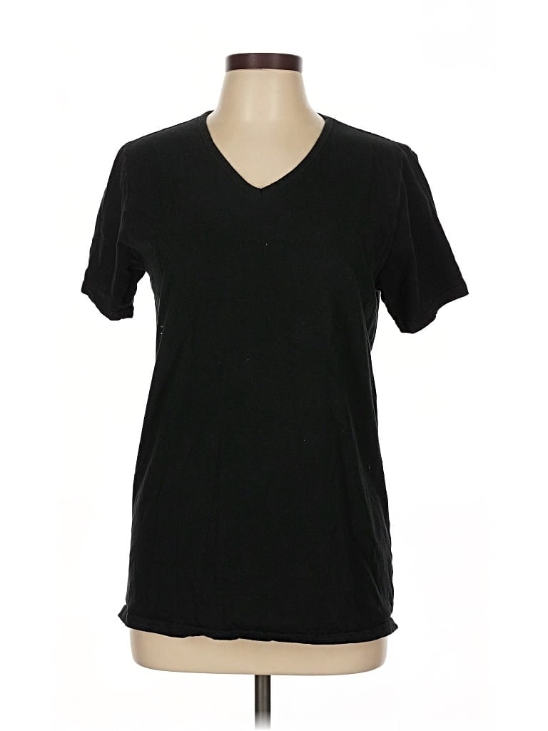 Pre-owned Assorted Brands Short Sleeve T-shirt In Black