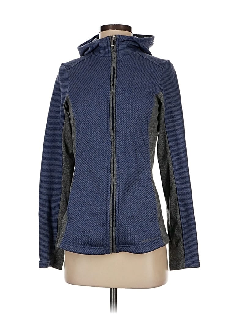 Pre-owned Exofficio Zip Up Hoodie In Blue