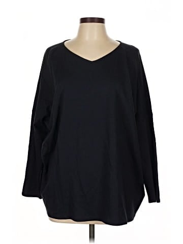 Lafayette 148 New York 3/4 Sleeve Top (view 1)