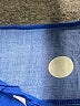 Unbranded 100% Viscose Polka Dots Blue Long Sleeve Blouse Size XS - photo 6