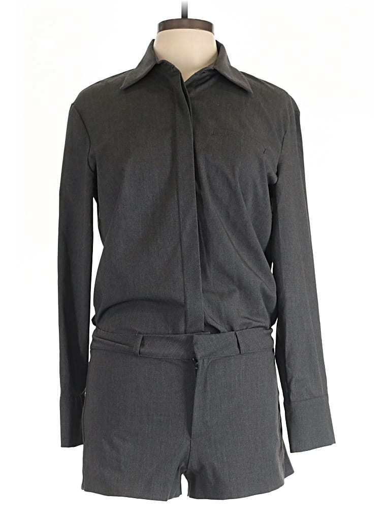Pre-owned Zara Jumpsuit In Gray