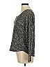 Splendid Metallic Gray Pullover Sweater Size M - photo 5
