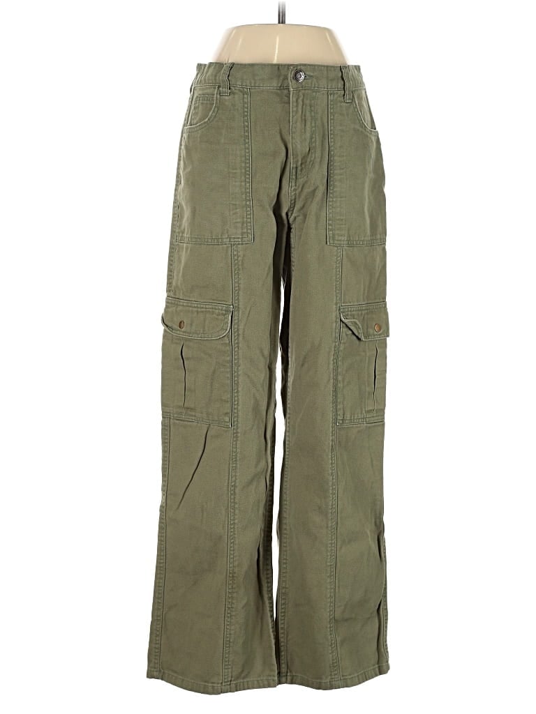 Pre-owned Aéropostale Cargo Pants In Green