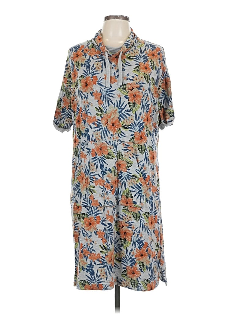 Pre-owned Tribal Casual Dress In Blue