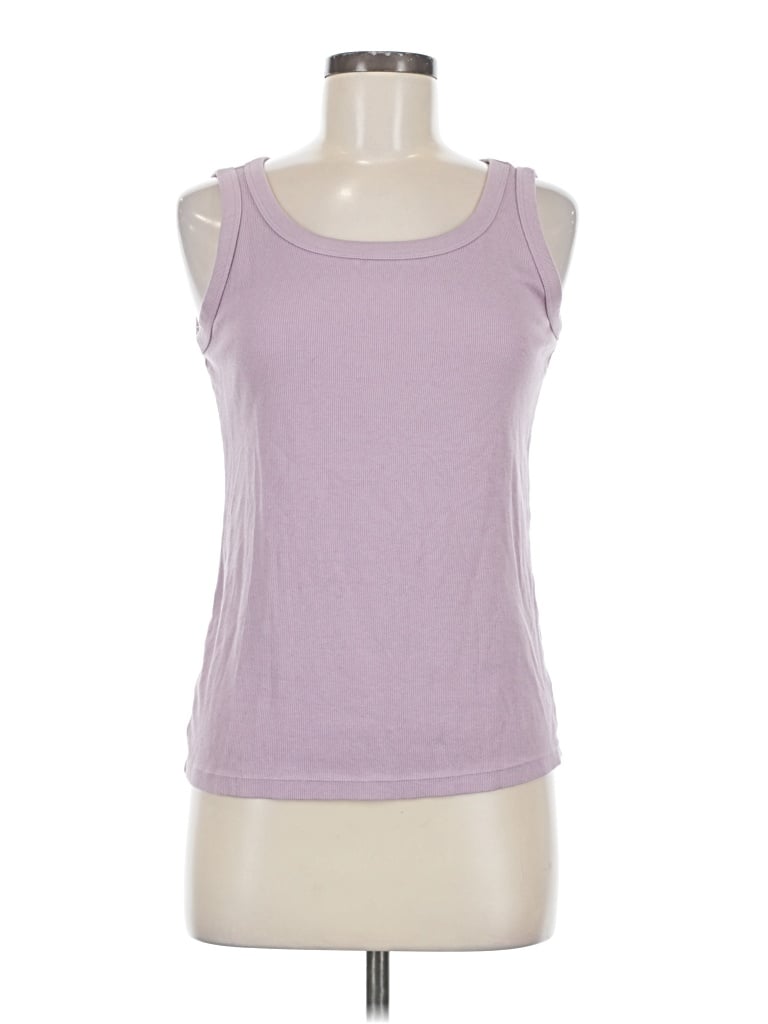 Pre-owned Uniqlo Sleeveless T-shirt In Purple