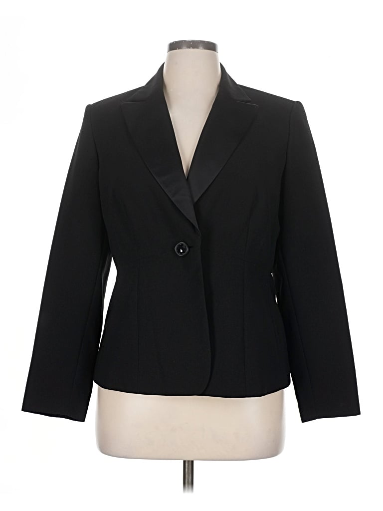 DRESSBARN Pre-owned Blazer Jacket In Black