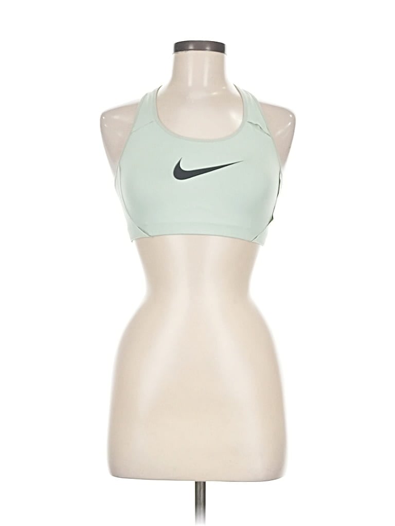 Pre-owned Nike Sports Bra In Green