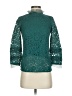 J.Crew Teal 3/4 Sleeve Blouse Size XXS - photo 1