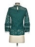J.Crew Teal 3/4 Sleeve Blouse Size XXS - photo 2