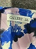 Gallery Print Blue Long Sleeve Blouse Size UK 18 / US 14 - photo 7