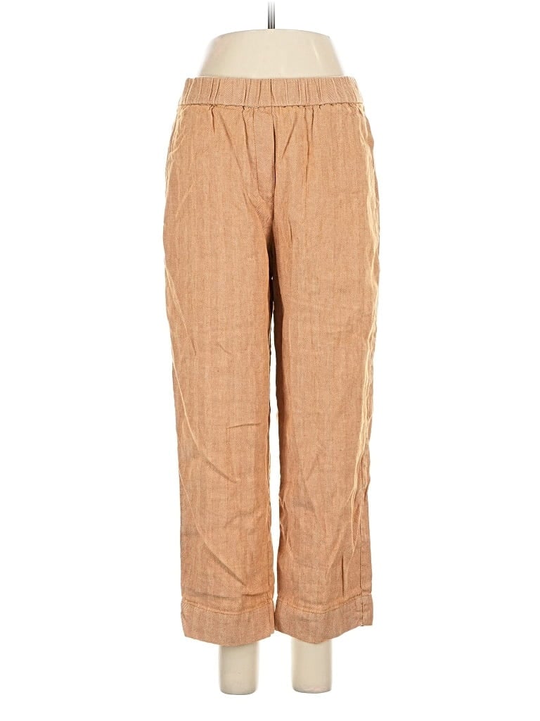 Pre-owned Oska Linen Pants In Brown