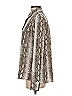 Single Los Angeles Animal Print Silver Long Sleeve Blouse Size S - photo 5