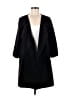 H&M 100% Polyester Black Coat Size 8 - photo 1