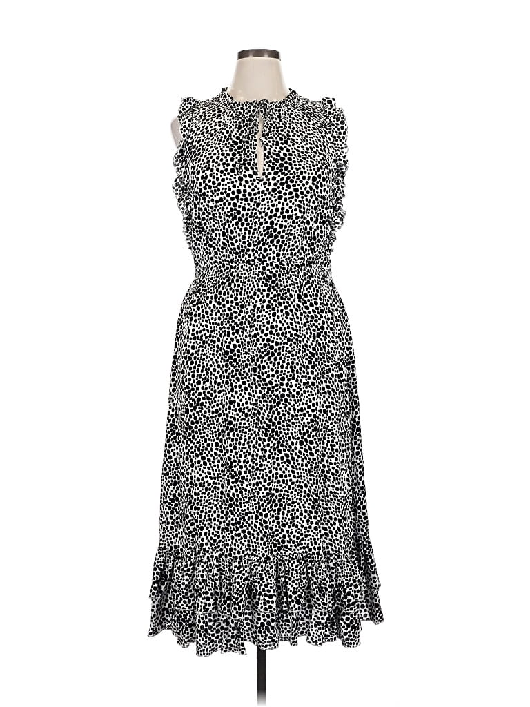 Pre-owned Maeve By Anthropologie Cocktail Dress In Gray