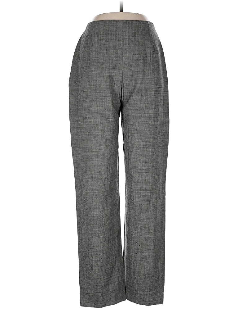 Pre-owned Oscar By Oscar De La Renta Wool Pants In Gray