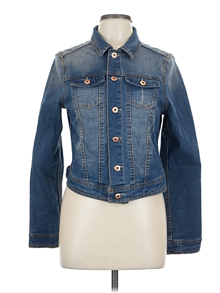 Pre-owned Love Tree Denim Jacket In Blue