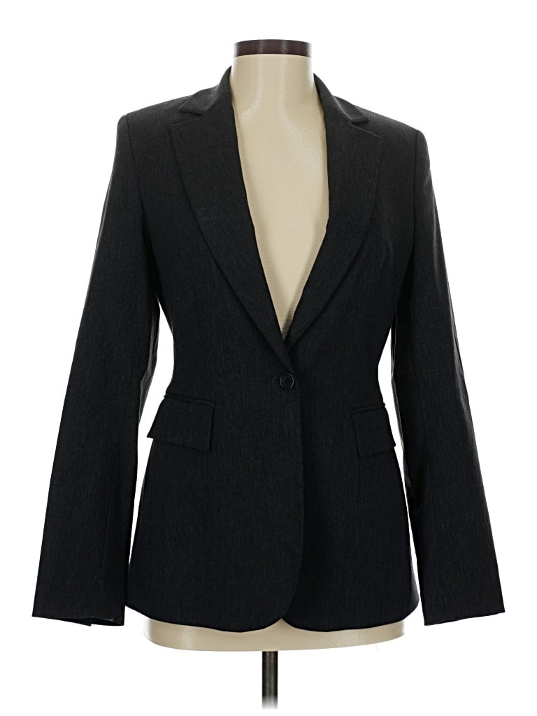 Pre-owned Express Blazer Jacket In Black