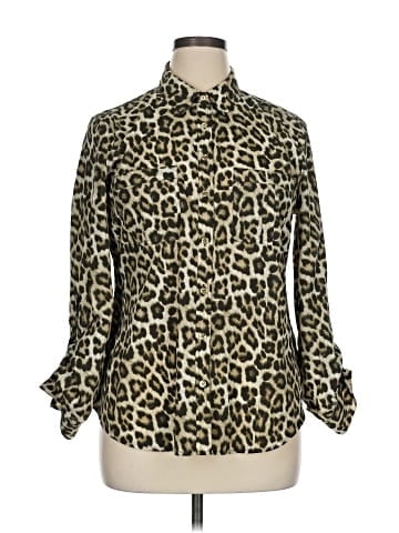 MICHAEL Michael Kors Long Sleeve Blouse (view 1)