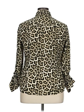 MICHAEL Michael Kors Long Sleeve Blouse (view 2)