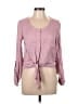 Mine Pink Long Sleeve Blouse Size L - photo 1