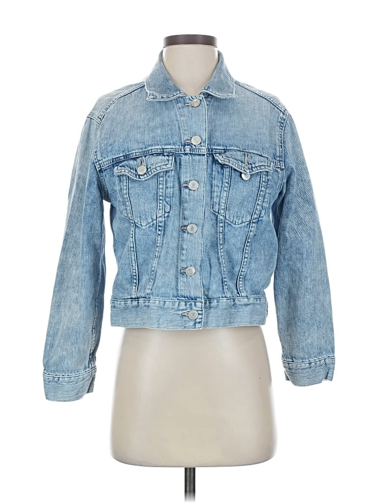 Pre-owned Gap Denim Jacket In Blue