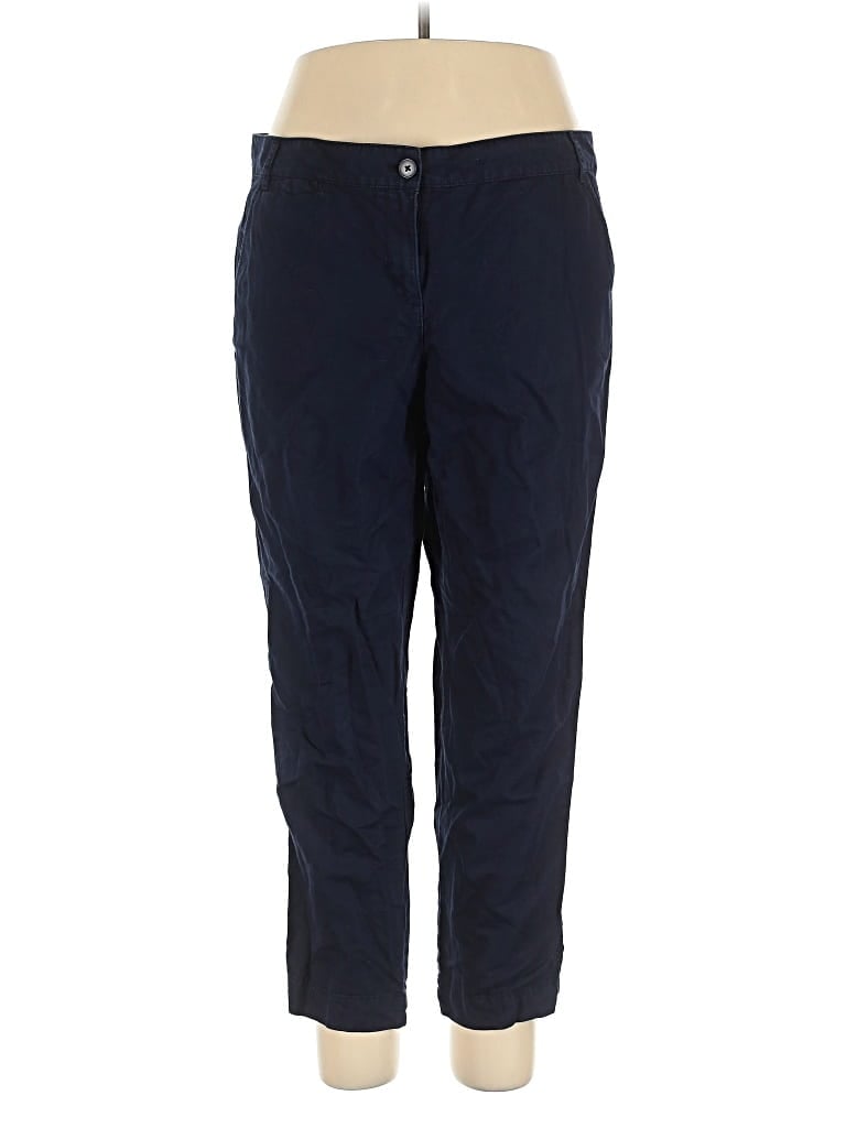 Click to view more detailed imagery on our partner's website Pre-owned Ann Taylor Loft Linen Pants In Blue