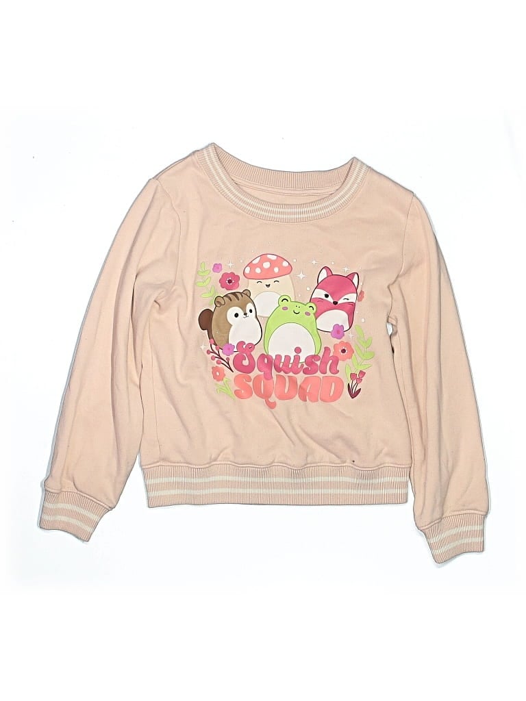 Pre-owned Squishmallows Kids' Sweatshirt In Brown