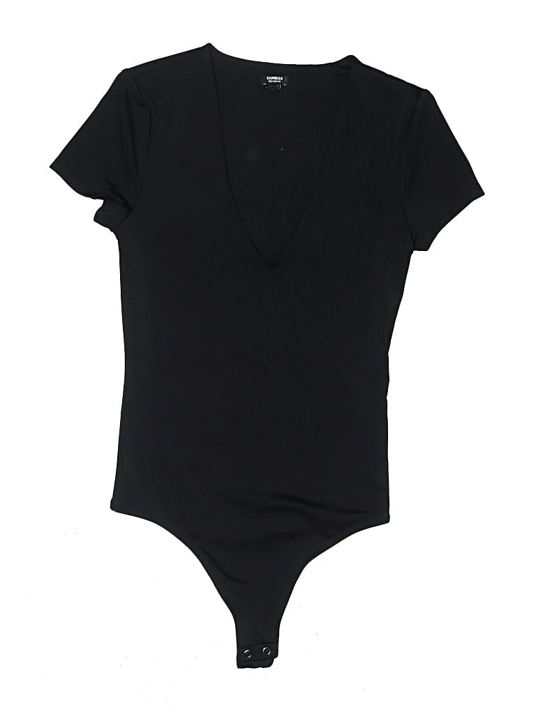 Pre-owned Express Bodysuit In Black