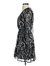 Aqua 100% Polyester Paisley Black Cocktail Dress Size XS - photo 5