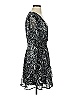 Aqua 100% Polyester Paisley Black Cocktail Dress Size XS - photo 4