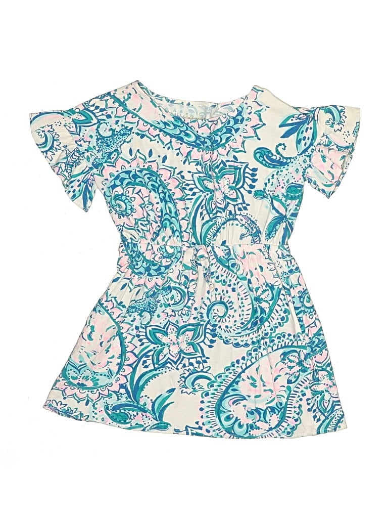 Pre-owned Lilly Pulitzer Kids' Dress In Blue