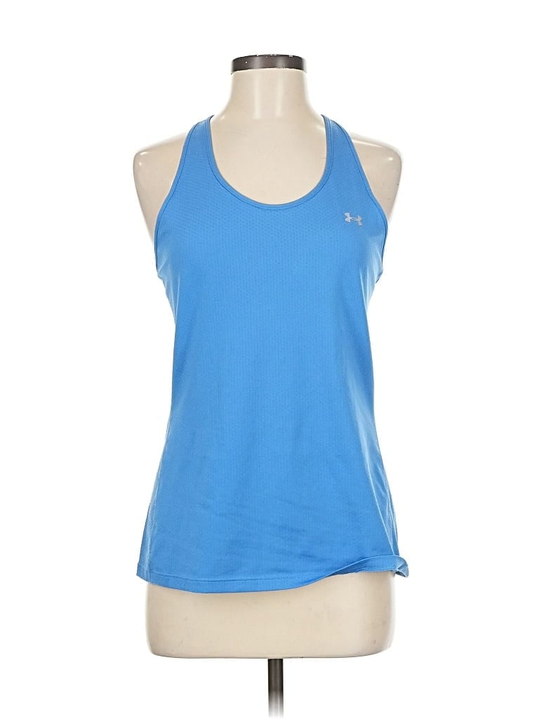 Pre-owned Under Armour Active Tank Top In Blue