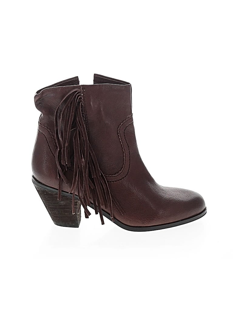 Pre-owned Sam Edelman Boots In Brown