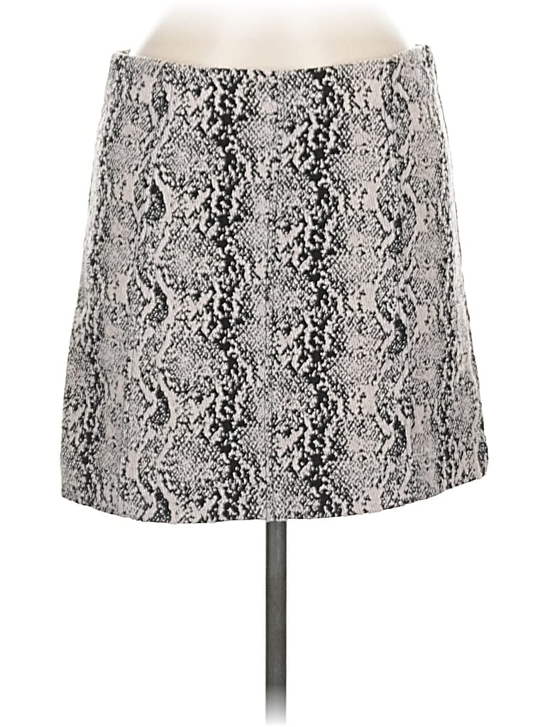 Pre-owned Free People Casual Skirt In Gray