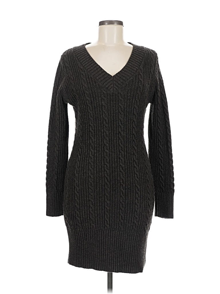 Pre-owned Market & Spruce Casual Dress In Gray