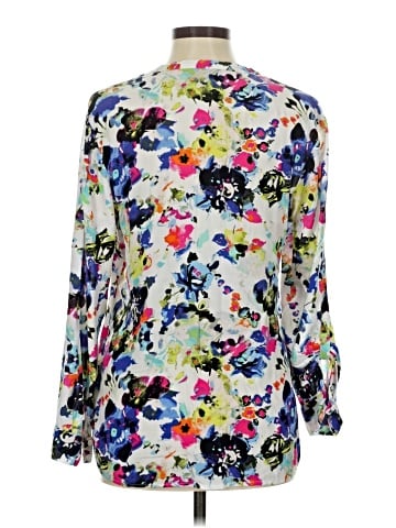 Nicole by Nicole Miller Long Sleeve Blouse (view 2)